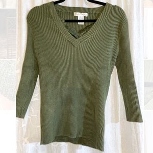 Green sweater